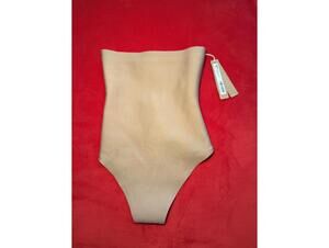 Skims Body Zoned High Waisted Thong Color Sienna Size Small